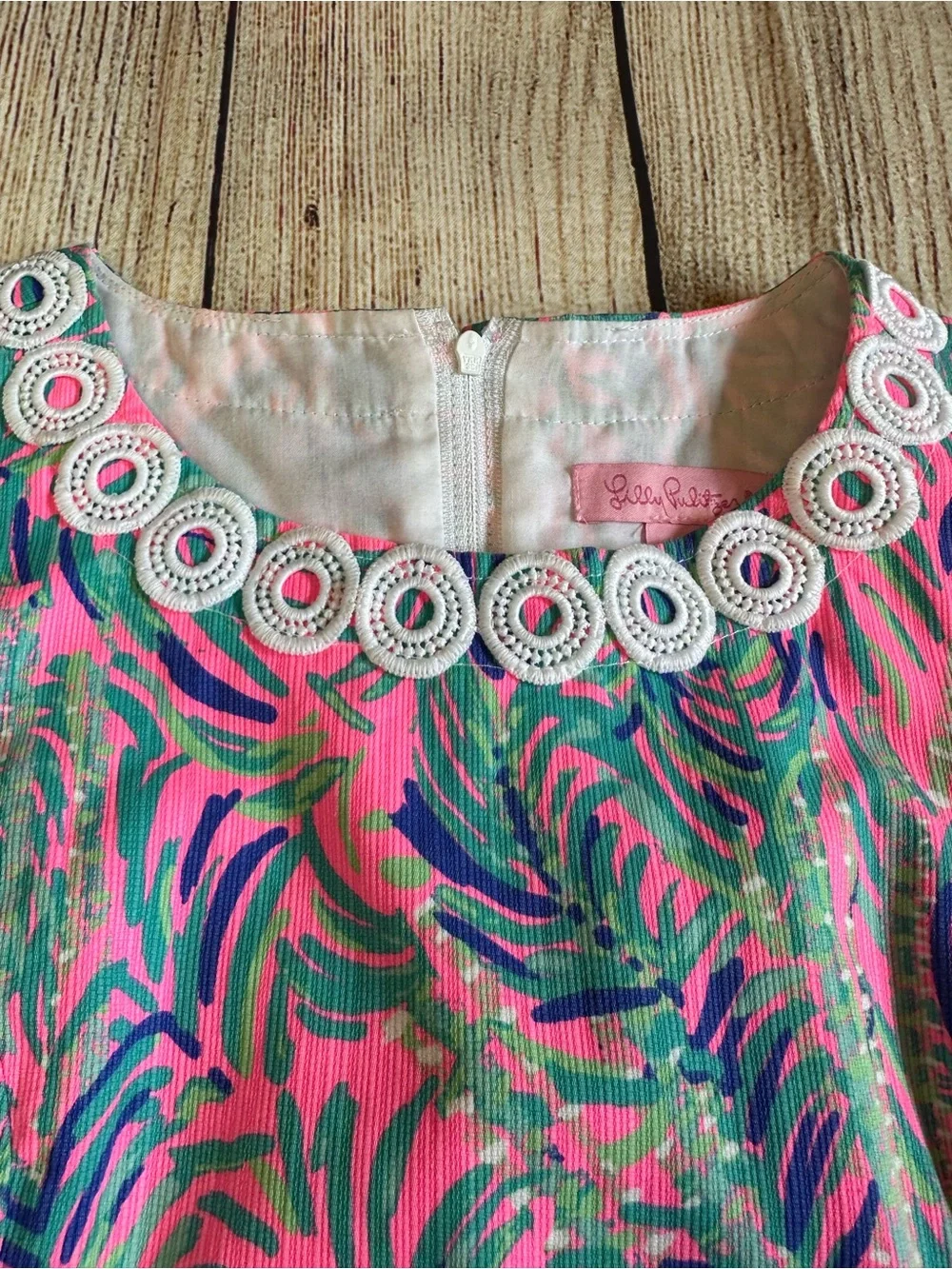 Lilly Pulitzer Mini Mila Shift Pink Sunset Coco Breeze Girls 8